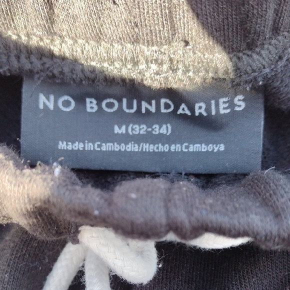 No Boundaries Black Athletic Shorts - Picture 6 of 7